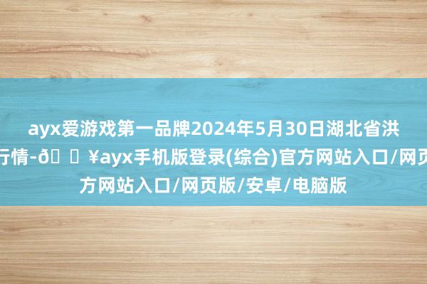 ayx爱游戏第一品牌2024年5月30日湖北省洪湖农贸市集价钱行情-🔥ayx手机版登录(综合)官方网站入口/网页版/安卓/电脑版