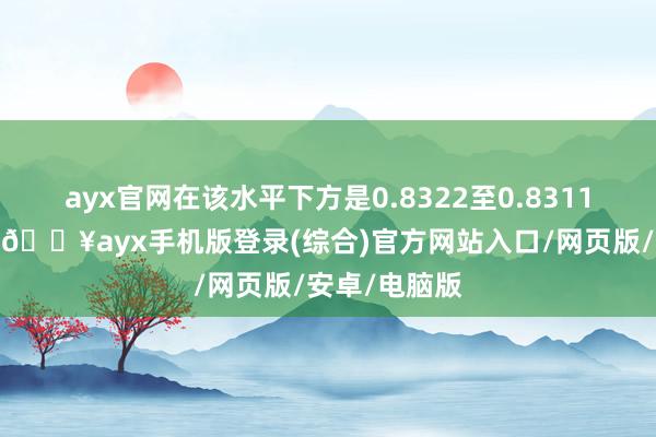 ayx官网在该水平下方是0.8322至0.8311的因循区域-🔥ayx手机版登录(综合)官方网站入口/网页版/安卓/电脑版